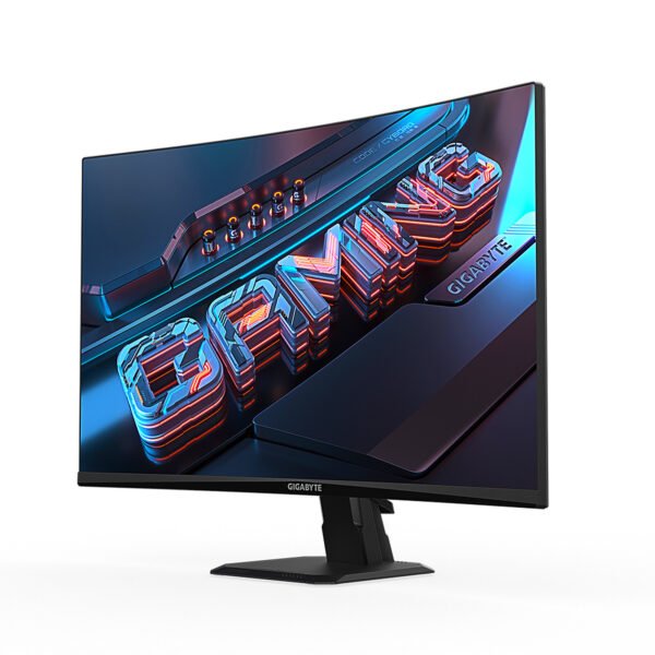 GIGABYTE GS27FC EK1 27-inch Curved Gaming Monitor – 180Hz, 1ms Response, and FreeSync Premium - Image 2