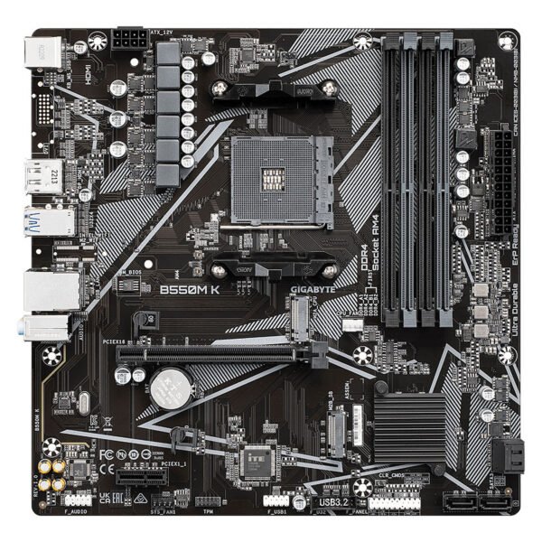 Gigabyte B550M K - Image 2