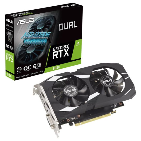 ASUS GeForce RTX 3050 DUAL OC 6GB GDDR6