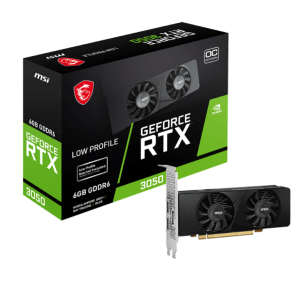 MSI GeForce RTX 3050 LP 6G OC