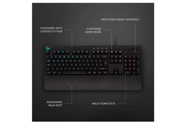 Logitech G213 Prodigy RGB Gaming Keyboard - Image 6