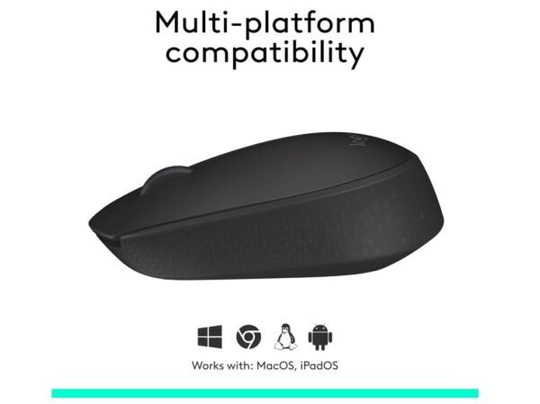 Logitech M171 Wireless Mouse - Black - Image 6