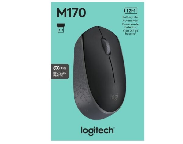 Logitech M171 Wireless Mouse - Black - Image 10