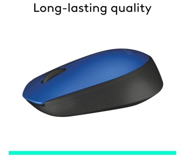 Logitech M171 Wireless Mouse - Blue - Image 5