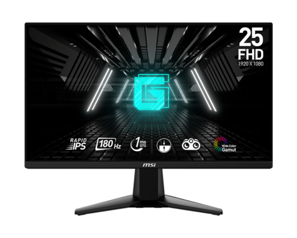 MSI Optix G255F 24.5" Rapid IPS Gaming Monitor - 180Hz, 1ms, FHD, Adaptive Sync