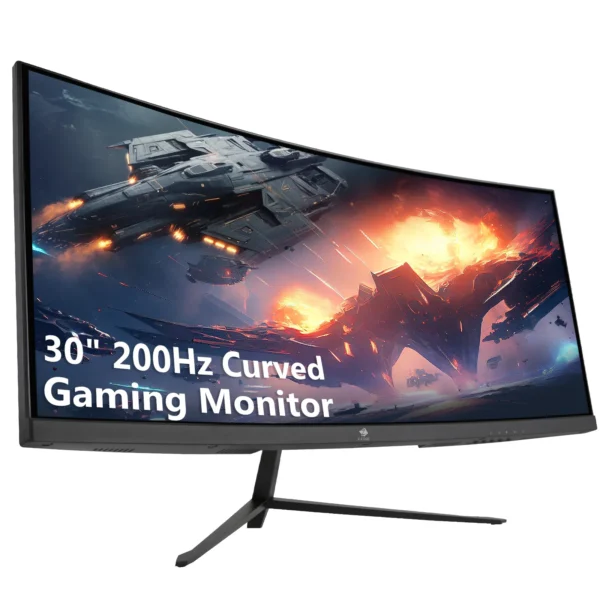 Z-EDGE UG30 30" Curved Gaming Monitor - 200Hz, 1ms Response Time, WFHD (2560x1080), FreeSync