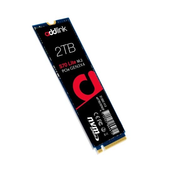 1TB ADDLINK S70 Lite SSD M.2 PCIe Gen3x4