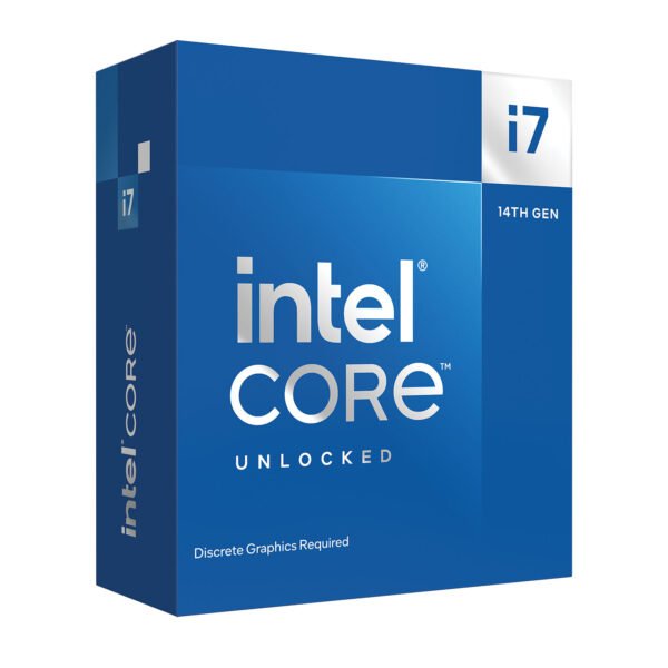 Intel Core i7-14700KF CPU - 20 Cores, 28 Threads, 5.6 GHz Turbo