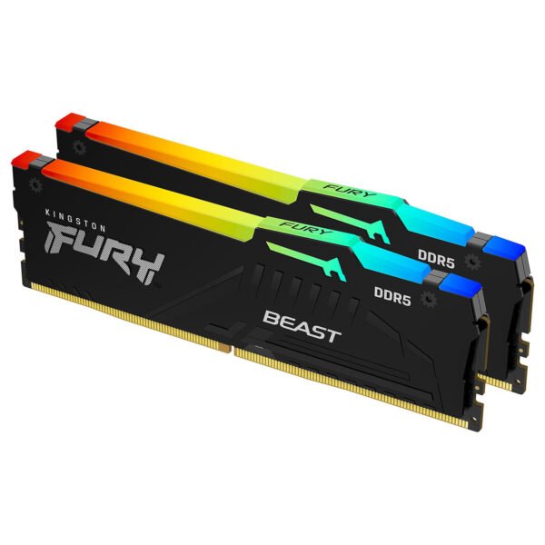 Kingston FURY Beast RGB 64GB (2x32GB) DDR5 6000MHz CL36