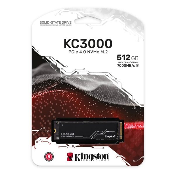 Kingston KC3000 1TB NVMe Gen4 SSD - Image 3