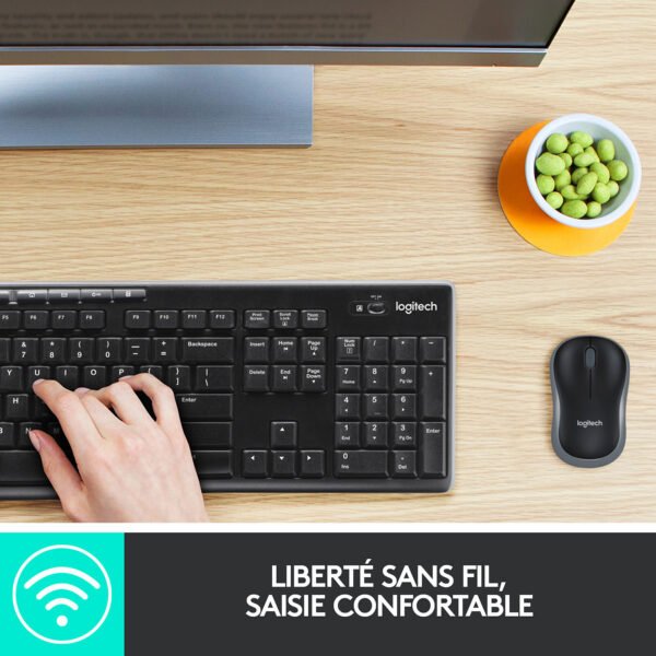 Logitech MK270 Wireless Keyboard and Mouse Combo - Image 2