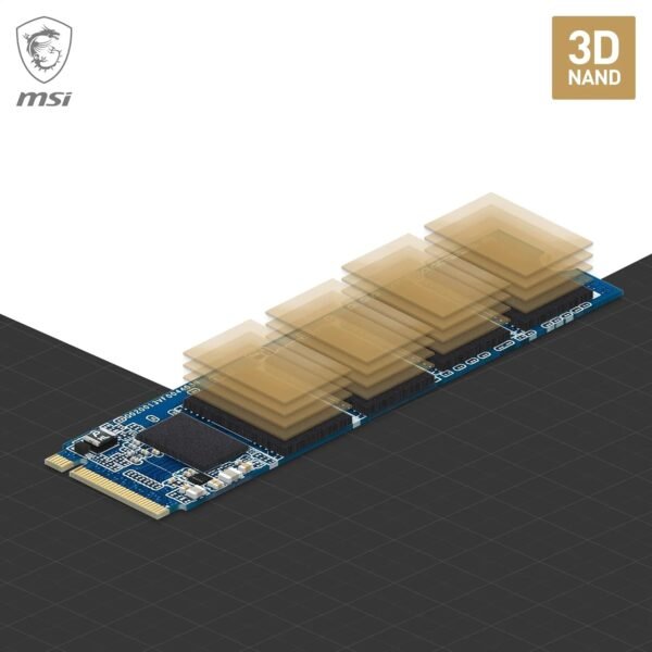 1 TB MSI SPATIUM M371 NVMe M.2 SSD - Image 3