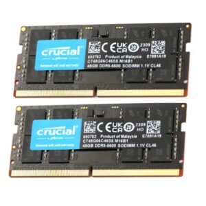 CRUCIAL 96GB (2x48GB) DDR5-5600 SODIMM | High-Performance Laptop Memory