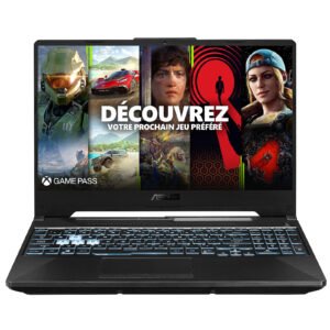 ASUS TUF Gaming F15 FX506FH i5-11400H RTX 2050 – Laptop Gaming Prix Maroc