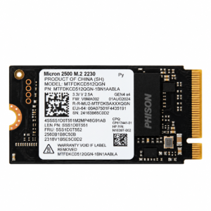 SSD NVMe Micron 512GB 2500 Gen4