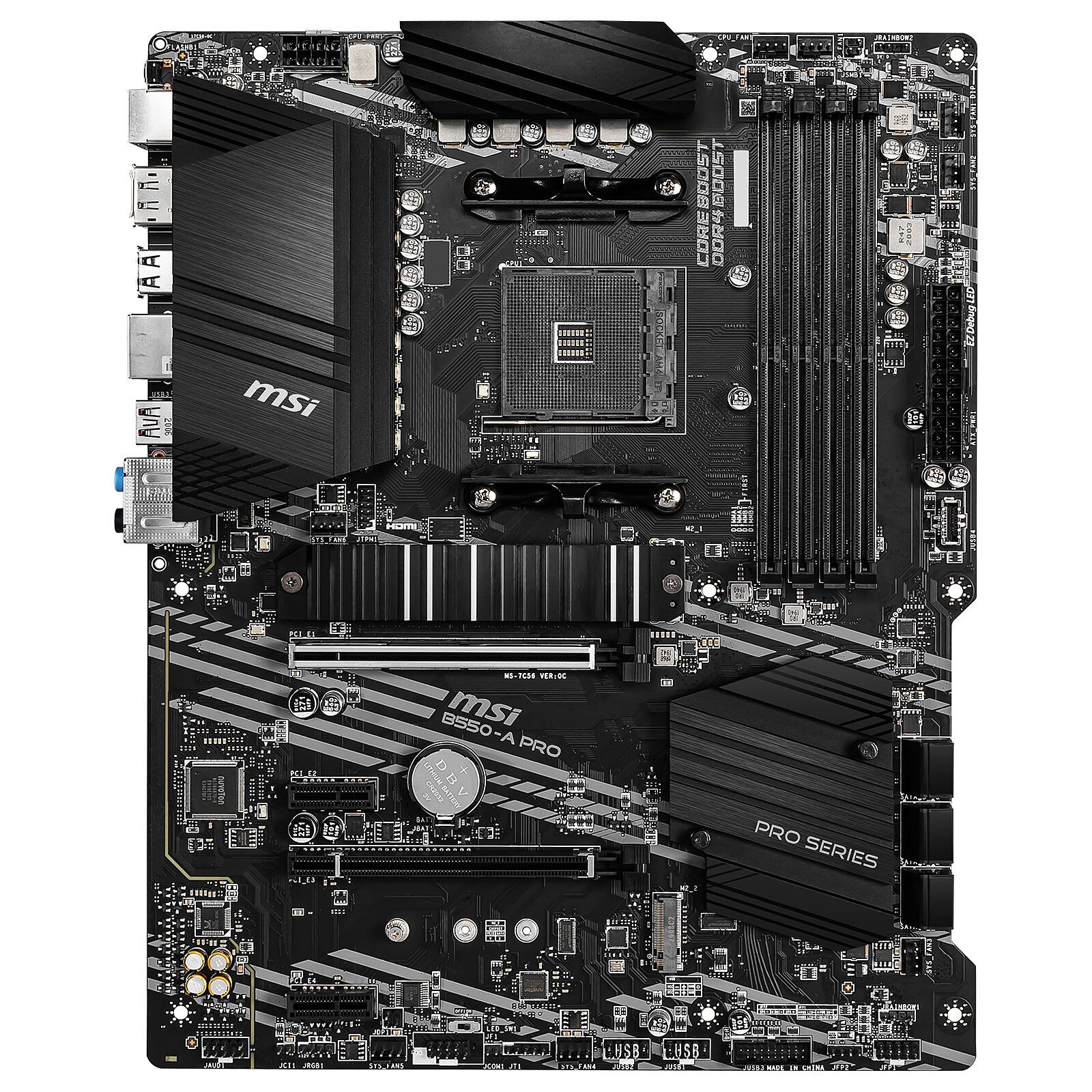 MSI B550-A PRO Motherboard AMD AM4 – Image 2