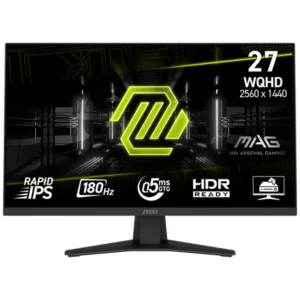 Écran gaming MSI MAG 274QF 27″ Rapid IPS 180Hz