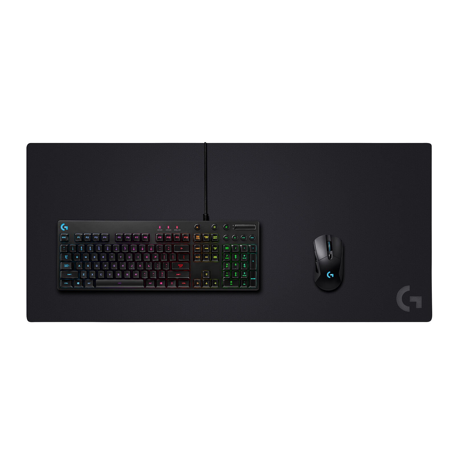Logitech G840 XL Gaming Mouse Pad (Noir) - Image 3