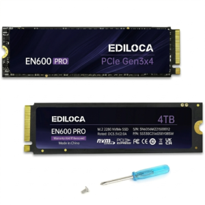 EDILOCA EN600 PRO 2TB NVMe PCIe 3.0 NEW