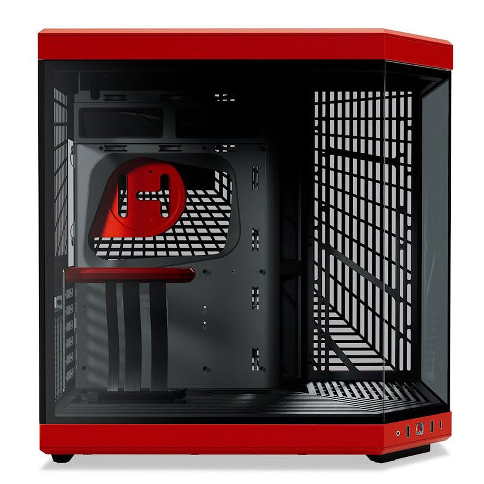HYTE Y70 | BLACK RED | PANORAMIC CASE – Image 3
