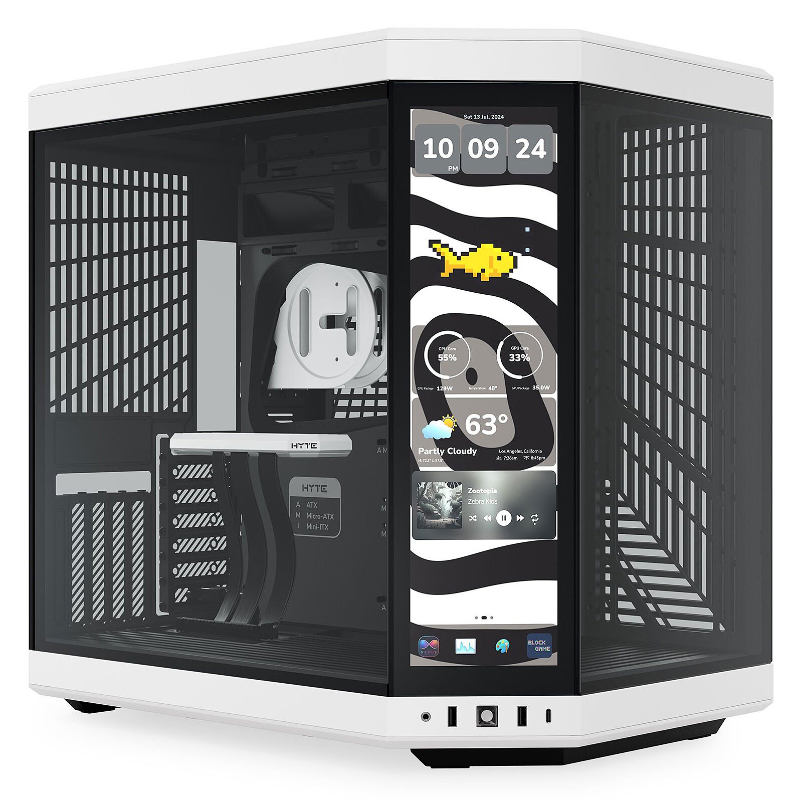 Boîtier HYTE Y70 Touch Maroc