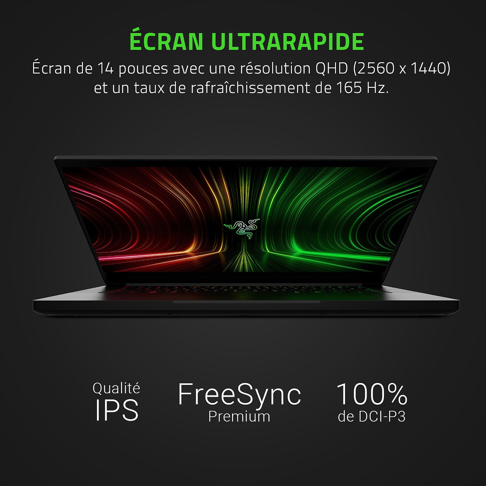 RAZER BLADE 14 RZ09-0370 | Ryzen 9 5900HX | RTX 3070 8GB | 16GB | 1TB NVMe | QWERTY RGB | 14" QHD 165Hz | (USED WITH BOX) – Image 3