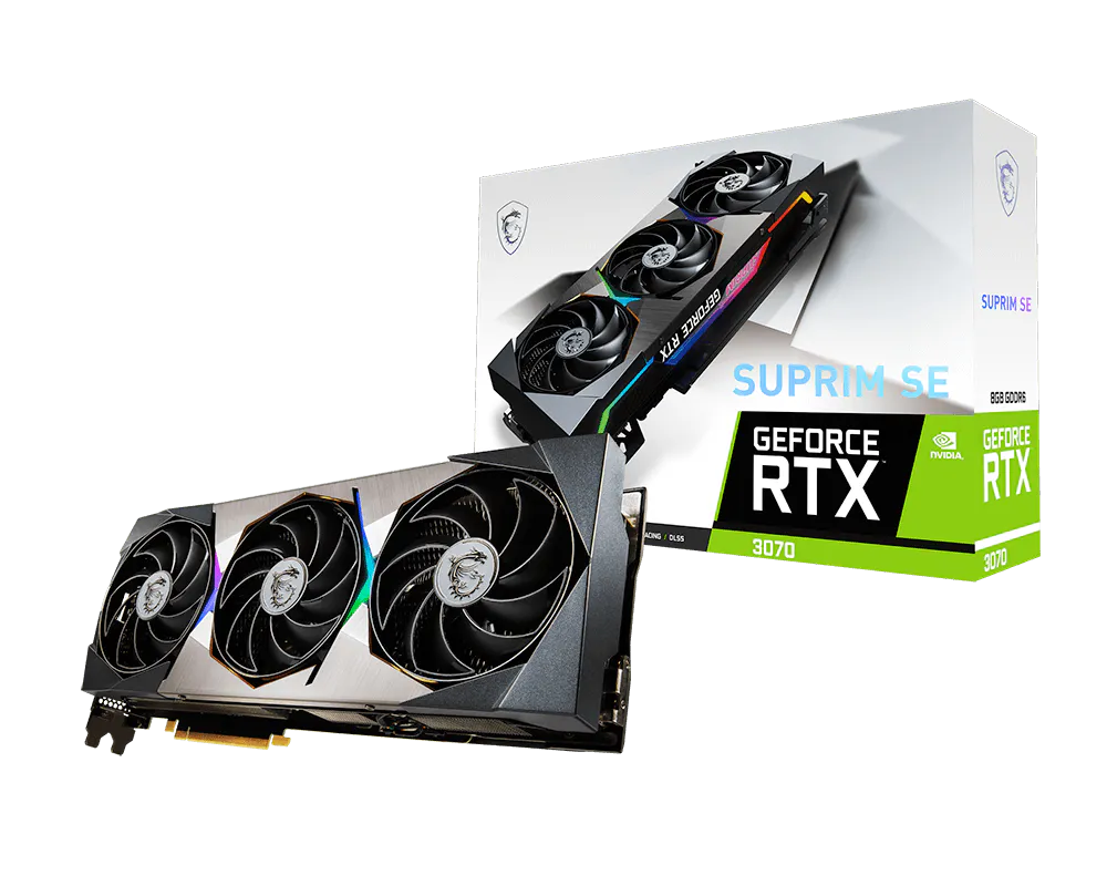 RTX GeForce 3070 SUPRIM SE 8GB GDDR6