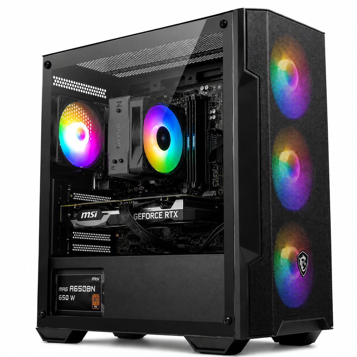 Gaming PC Ryzen 5 7500F RTX 5060 Ti 8GB
