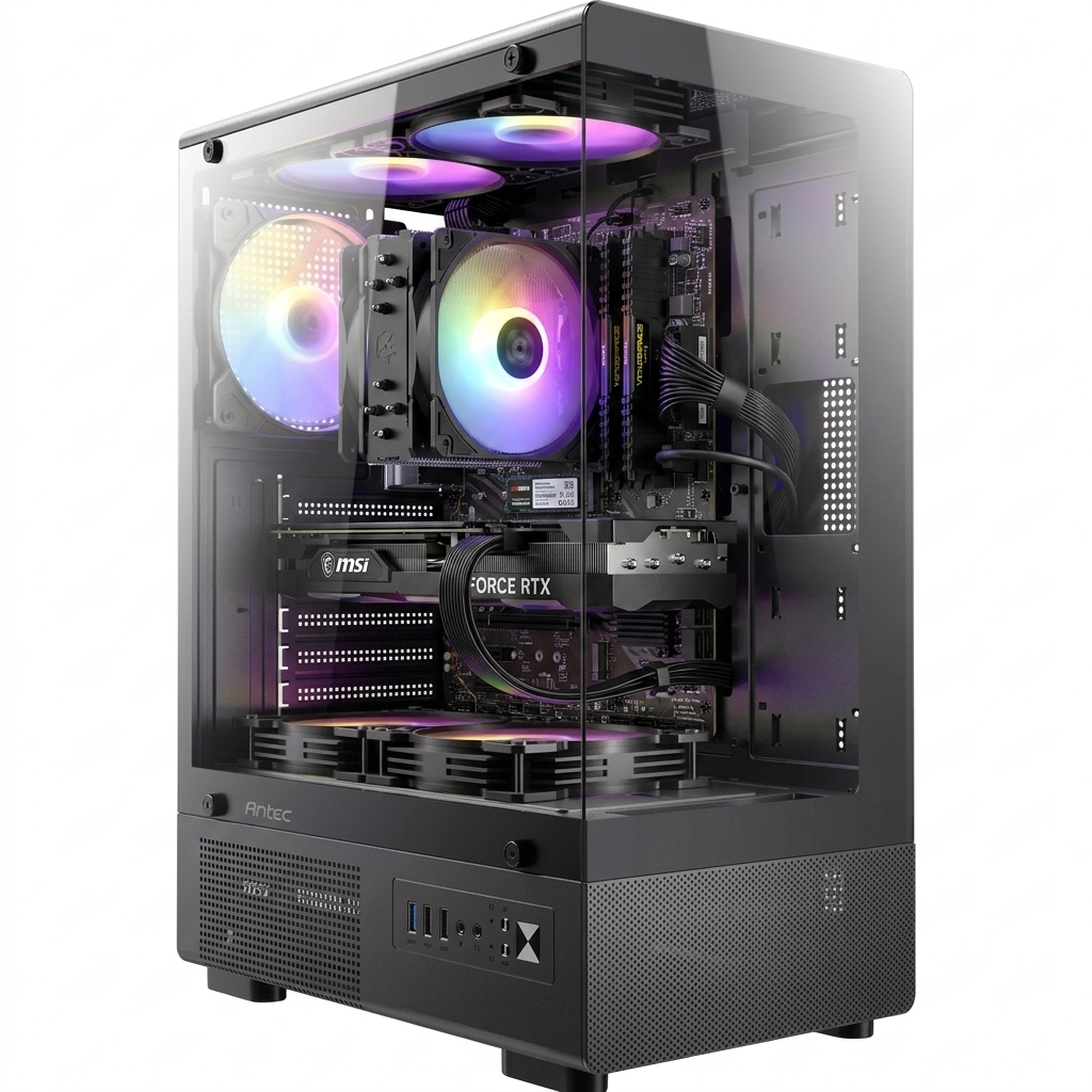 Gaming PC Ryzen 5 5500 | RTX 5060 8GB | 16GB DDR4 3200MHz | 512GB NVMe
