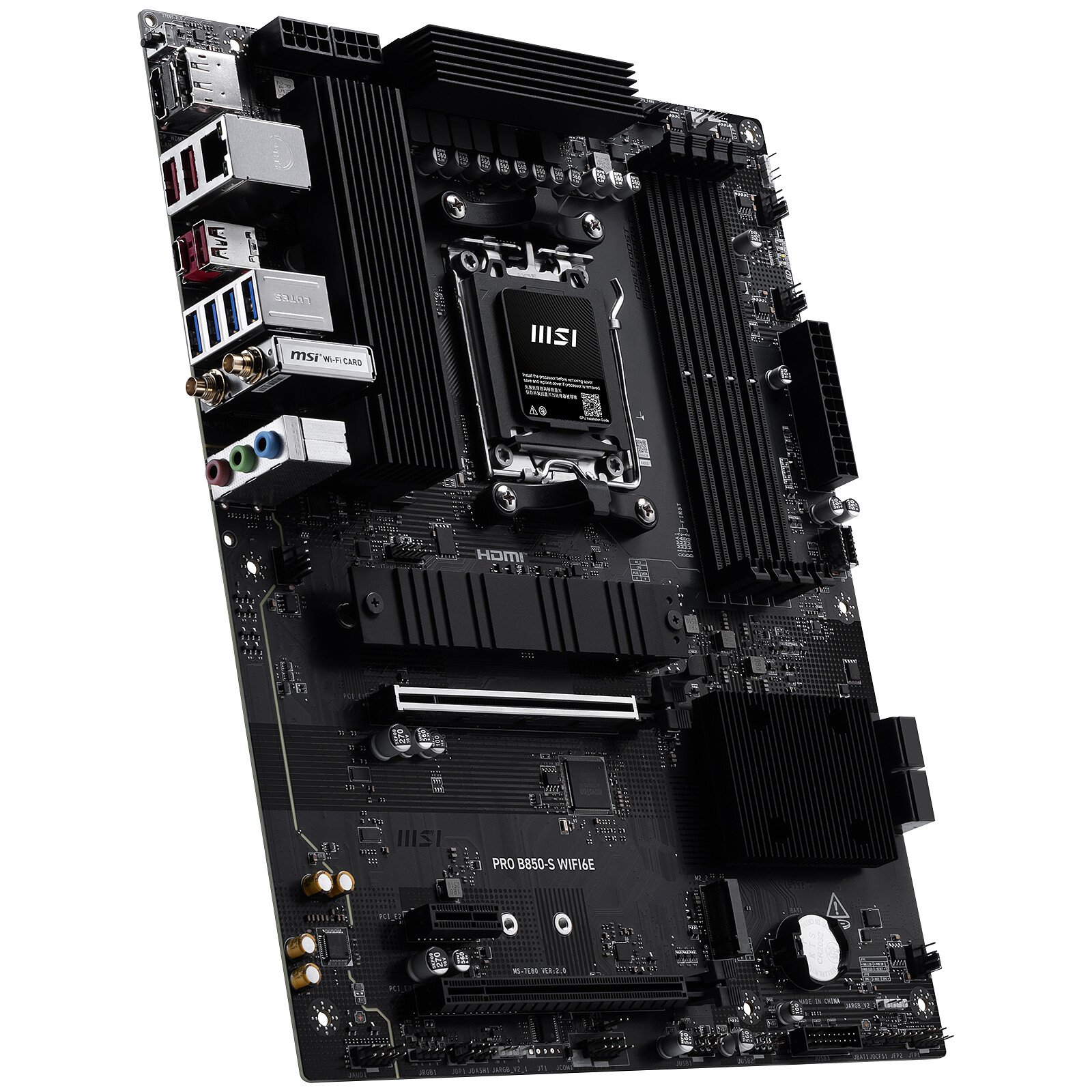 MSI PRO B850-S WIFI6E | AMD B850 | Socket AM5 | DDR5 | ATX – Image 3