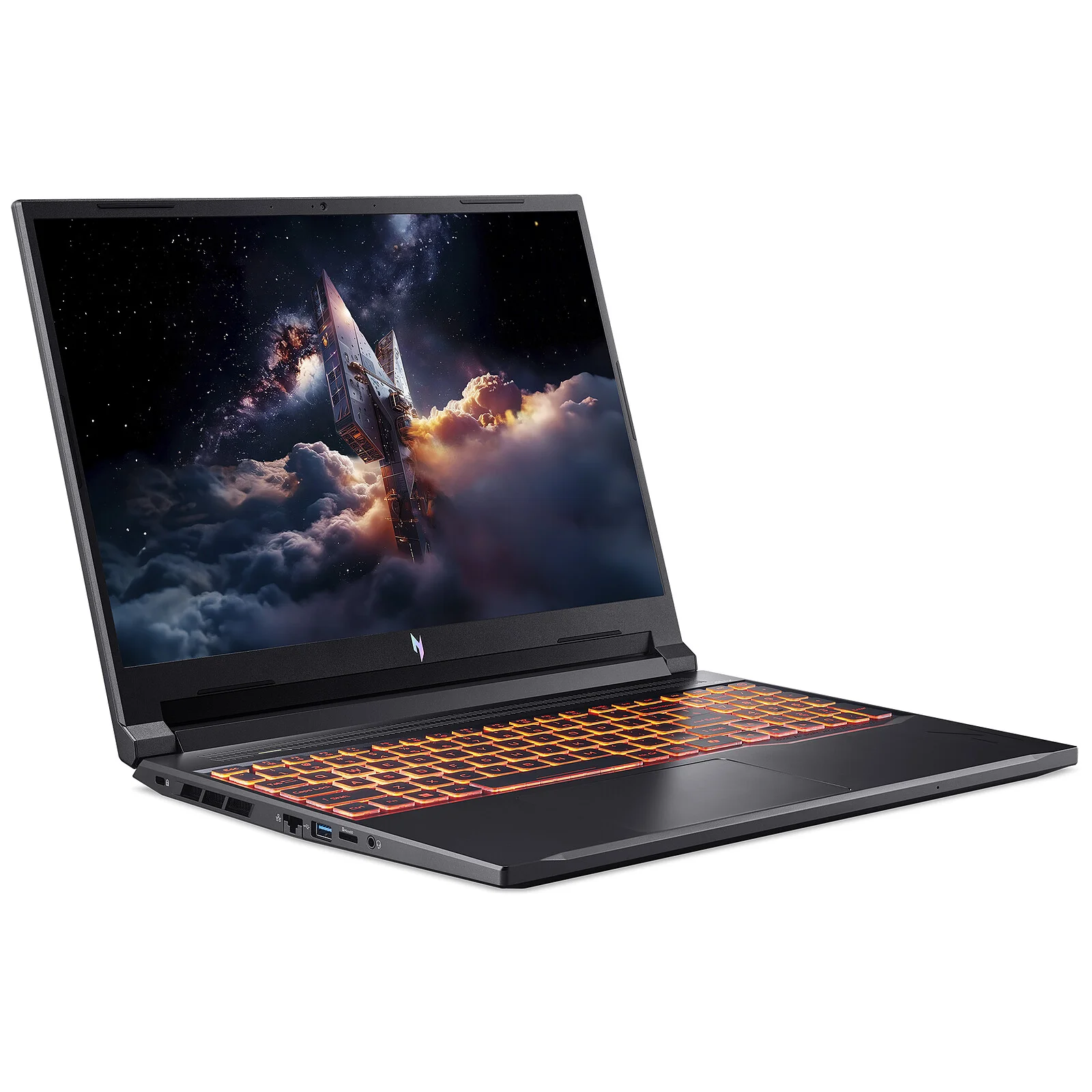 ACER NITRO V 16 ANV16-42 | Ryzen 7 260 | RTX 5070 8GB | 32GB (16x2) DDR5 | 1TB NVMe | 16" WUXGA 180Hz | QWERTY ORANGE BACKLIT | (NEW NO BOX) – Image 2