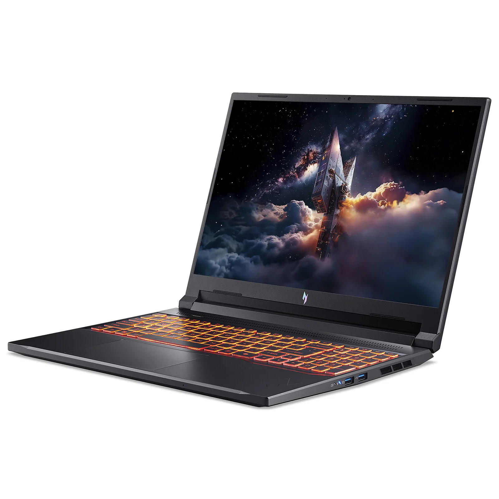 ACER NITRO V 16 ANV16-42 | Ryzen 7 260 | RTX 5070 8GB | 32GB (16x2) DDR5 | 1TB NVMe | 16" WUXGA 180Hz | QWERTY ORANGE BACKLIT | (NEW NO BOX) – Image 3