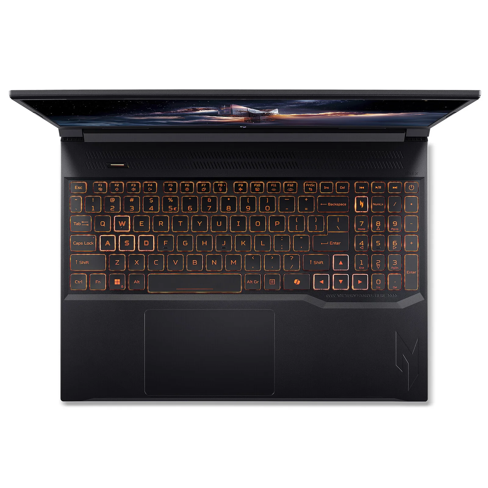 ACER NITRO V 16 ANV16-42 | Ryzen 7 260 | RTX 5070 8GB | 32GB (16x2) DDR5 | 1TB NVMe | 16" WUXGA 180Hz | QWERTY ORANGE BACKLIT | (NEW NO BOX) – Image 4