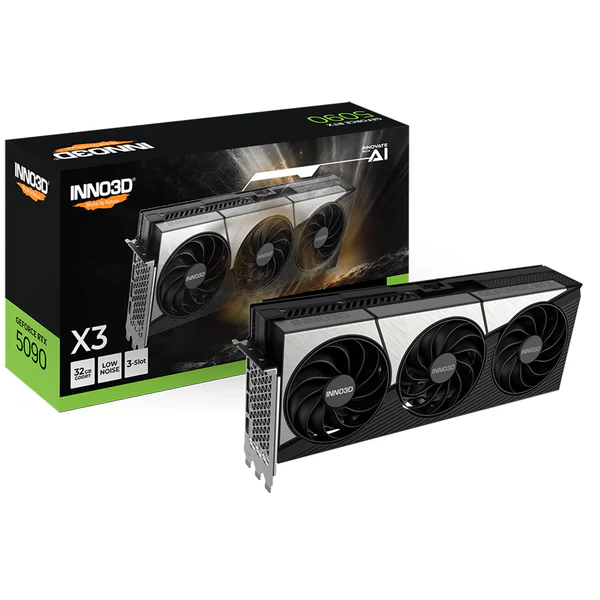 INNO3D GeForce RTX 5090 X3 OC 32GB GDDR7 (BOX) – Image 3