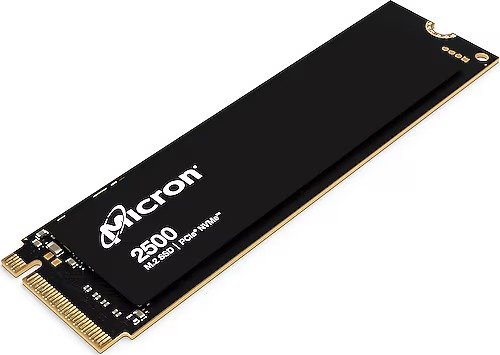 Micron 2500 512GB PCIe Gen4 NVMe M.2 SSD