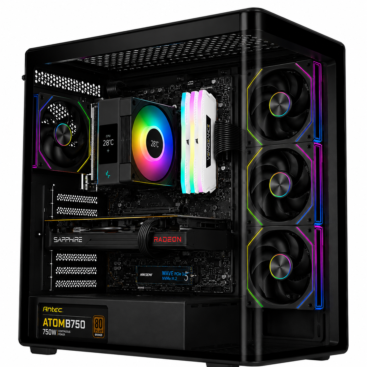Gaming PC Core i9-14900K RX 9070 16GB