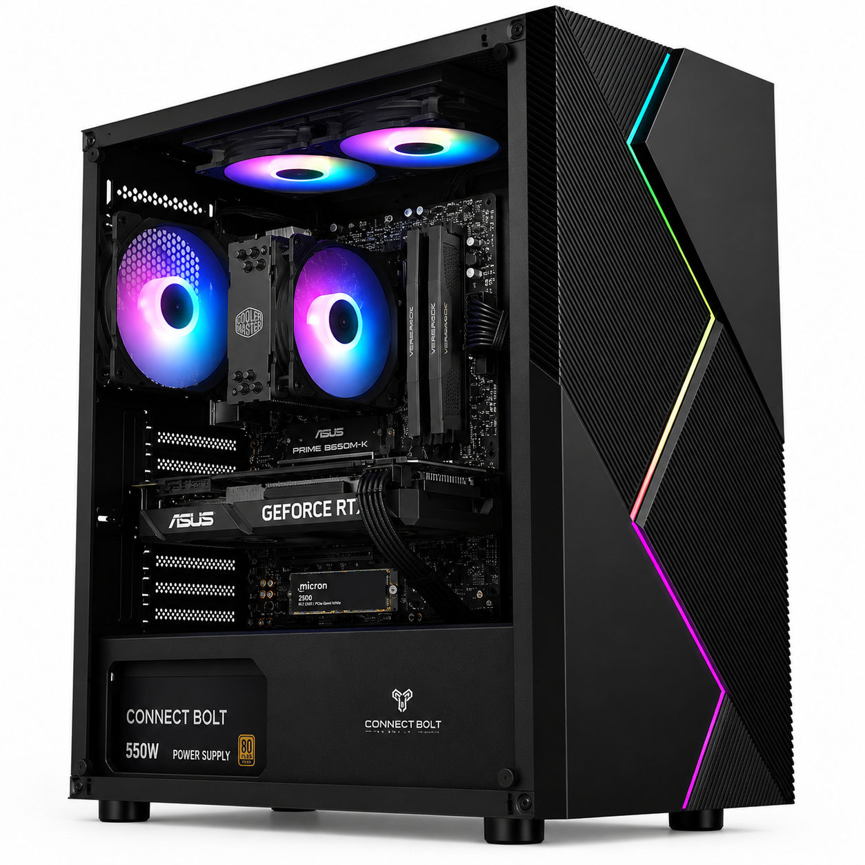 Gaming PC Ryzen 5 9600X RTX 5060 Ti 8GB