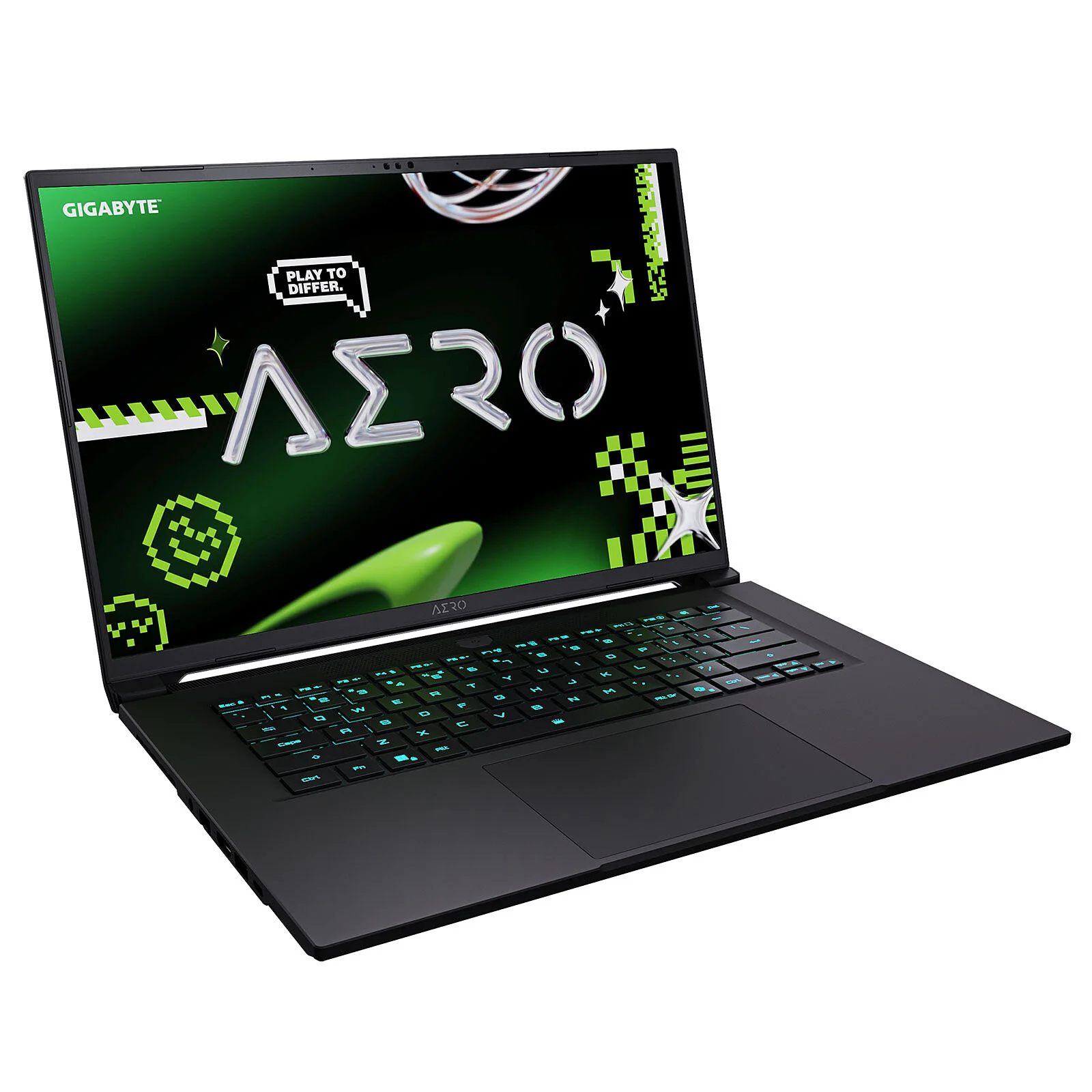 GIGABYTE AERO X16 1WH | Ryzen AI 7 350 | 32GB | 1TB | RTX 5070 8GB | QWERTZ | 16" WQXGA | 165Hz – Image 2