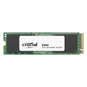 Crucial E100 1TB SSD M.2 PCIe Gen4 x4 NVMe