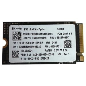 SK hynix PVC10 512GB PCIe 4.0 x4 M.2 2230