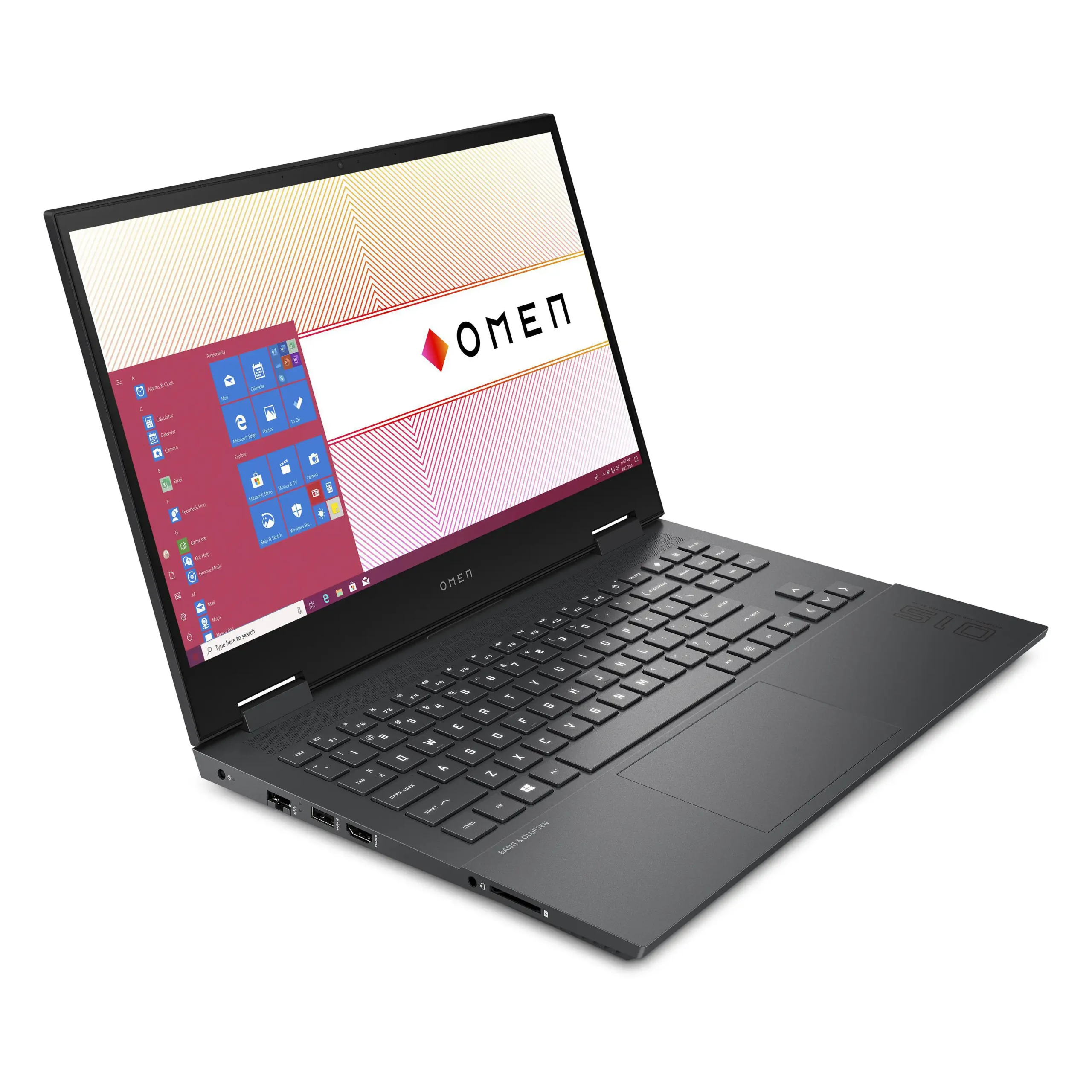 HP OMEN 15-en0xxx | AMD Ryzen 7 4800H | 16GB DDR4 | 512GB NVMe | RTX 2060 6GB | QWERTZ Rétroéclairé | 15.6″ FHD 144Hz – Image 2