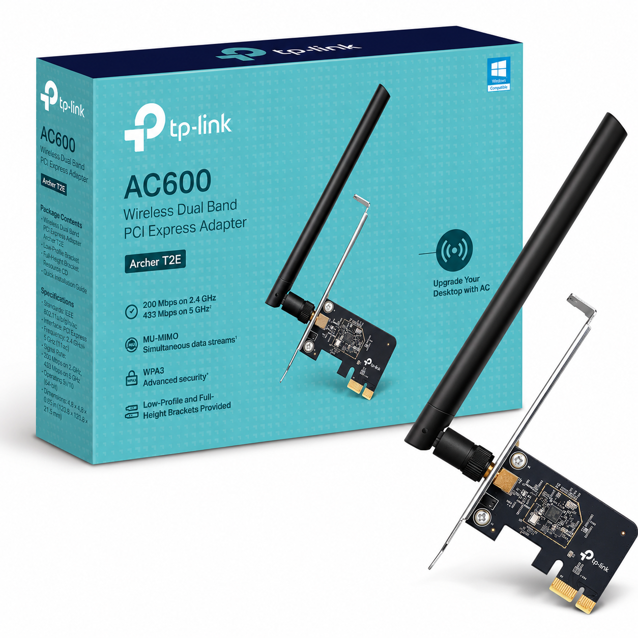 TP-Link Archer T2E AC600 PCI Express