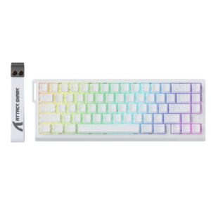 ATTACK SHARK X68 HE WHITE CONTOUR LINE