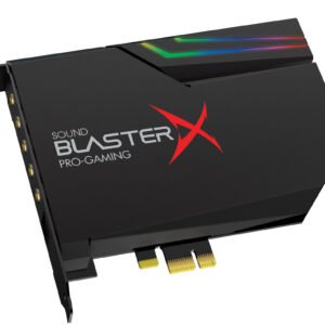 SOUND BLASTERX AE 5 PLUS PCI E DAC XAMP RGB BOX