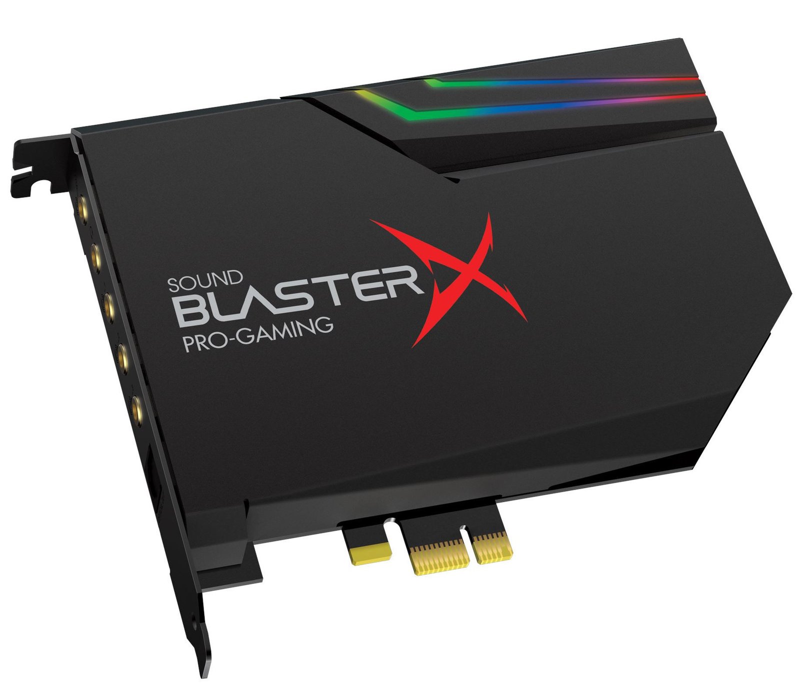 SOUND BLASTERX AE 5 PLUS PCI E DAC XAMP RGB BOX