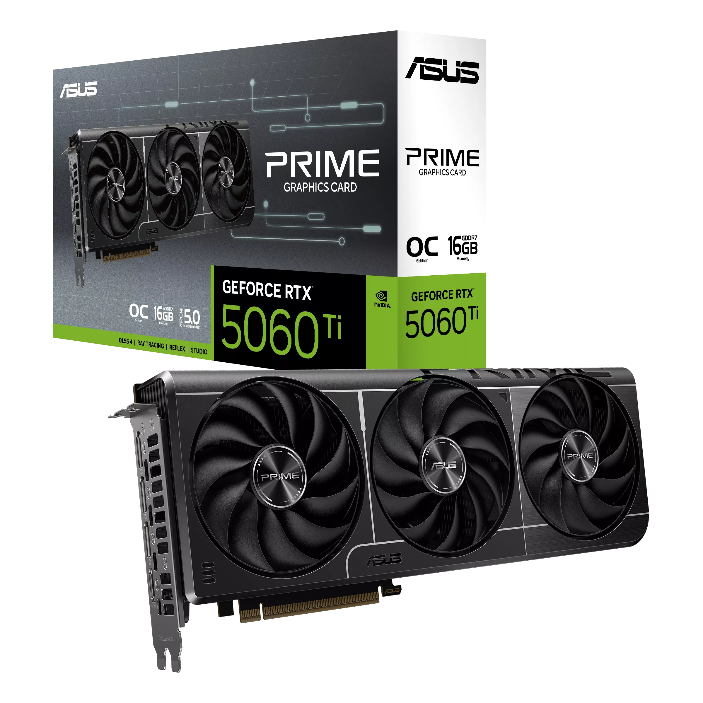 ASUS PRIME RTX GEFORCE 5060 TI 16GB OC NEW BOX