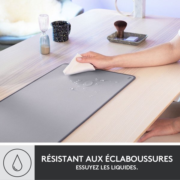 Logitech Studio Series Desk Mat | Mid Grey – Image 3