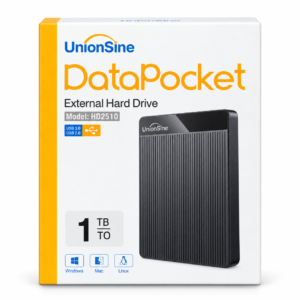 UnionSine DataPocket HD2510 1TB External HDD BOX