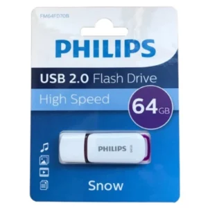 PHILIPS 64GB USB 2.0 Flash Drive Snow BOX