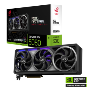ASUS ROG ASTRAL 5080 16GB QUAD FAN X3 BLACK BOX